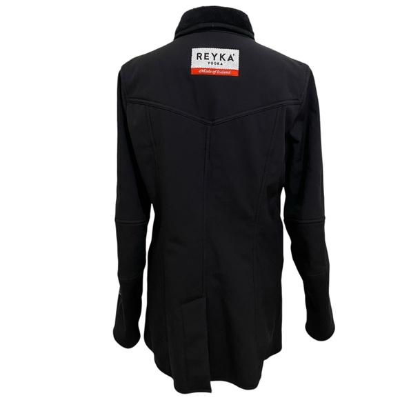 66 North Eldborg Black Jacket Women's Large Iceland Fleece Lined Winter Coat - Picture 4 of 10